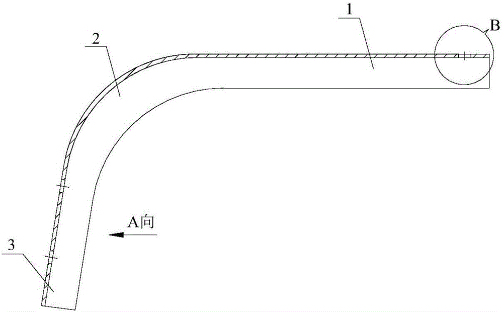 隧道內(nèi)整體式肩架的制作方法附圖