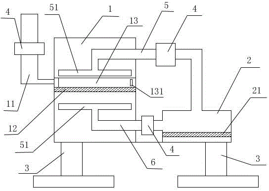 一種雙向通煙型煙熏爐的制作方法附圖