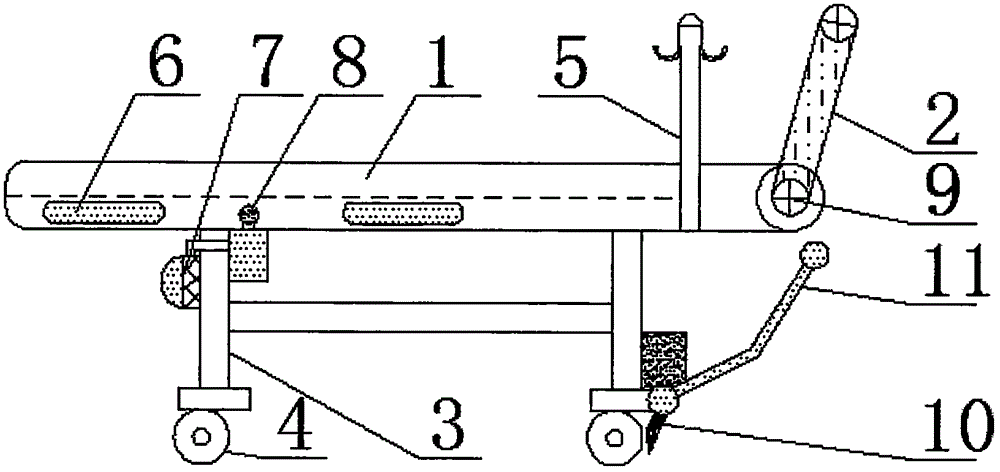 一種移動(dòng)式醫(yī)用護(hù)理裝置的制造方法附圖