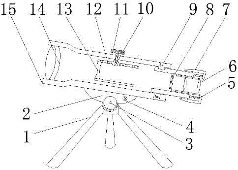 一種教學(xué)用望遠(yuǎn)鏡儀器的制造方法附圖