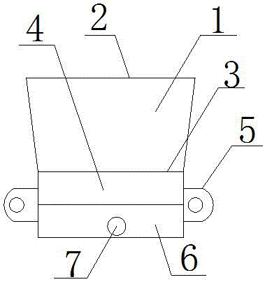 一種液態(tài)鋯石接收杯結(jié)構(gòu)的制作方法附圖