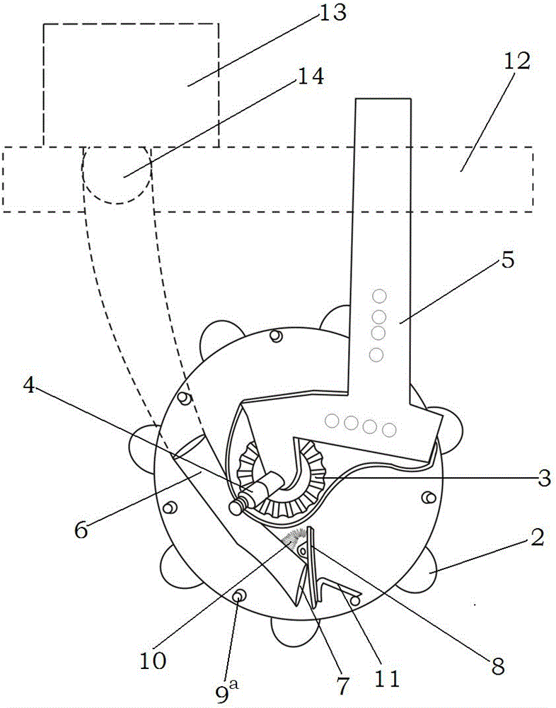 一種滾筒式地膜刺孔及膜下精準(zhǔn)播種器的制造方法附圖