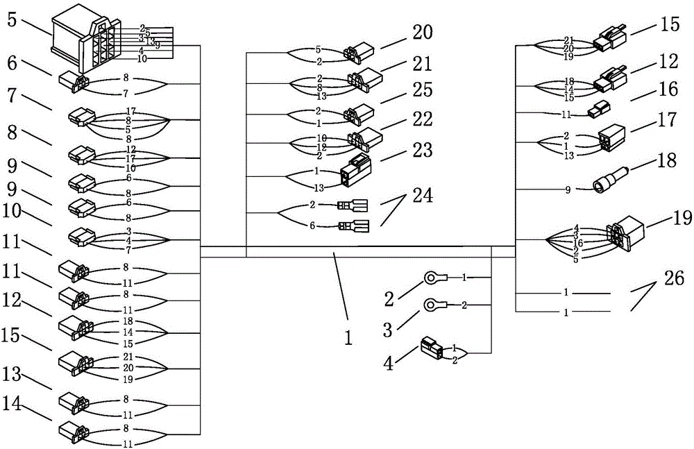 一種電動車用電纜線的制作方法附圖