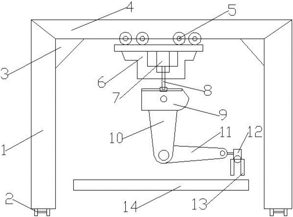 一種重型機(jī)械手的制作方法附圖