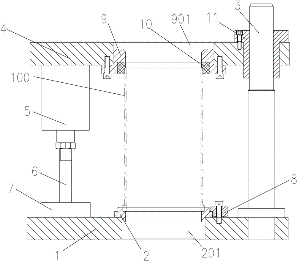 粗鏜夾具的制作方法附圖