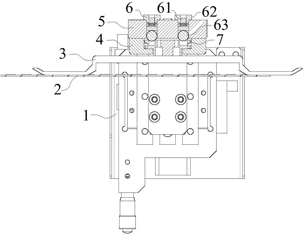 一種可自調(diào)平壓具機(jī)構(gòu)的制作方法附圖