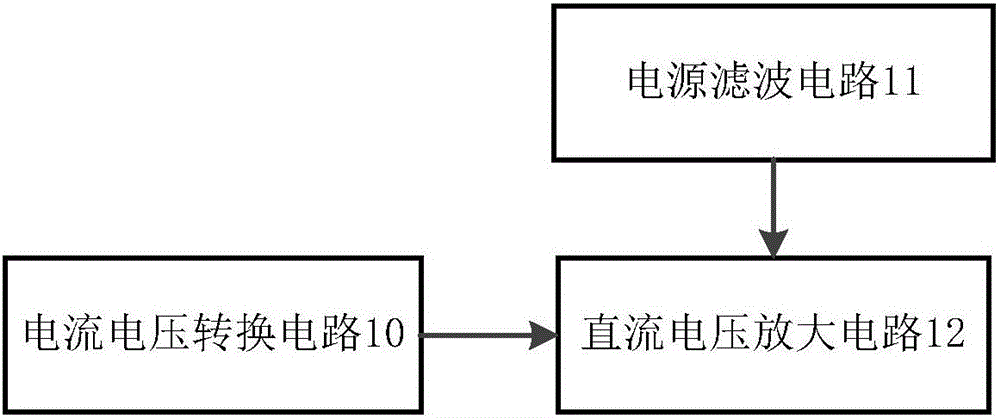 一種微小直流電流處理電路的制作方法附圖